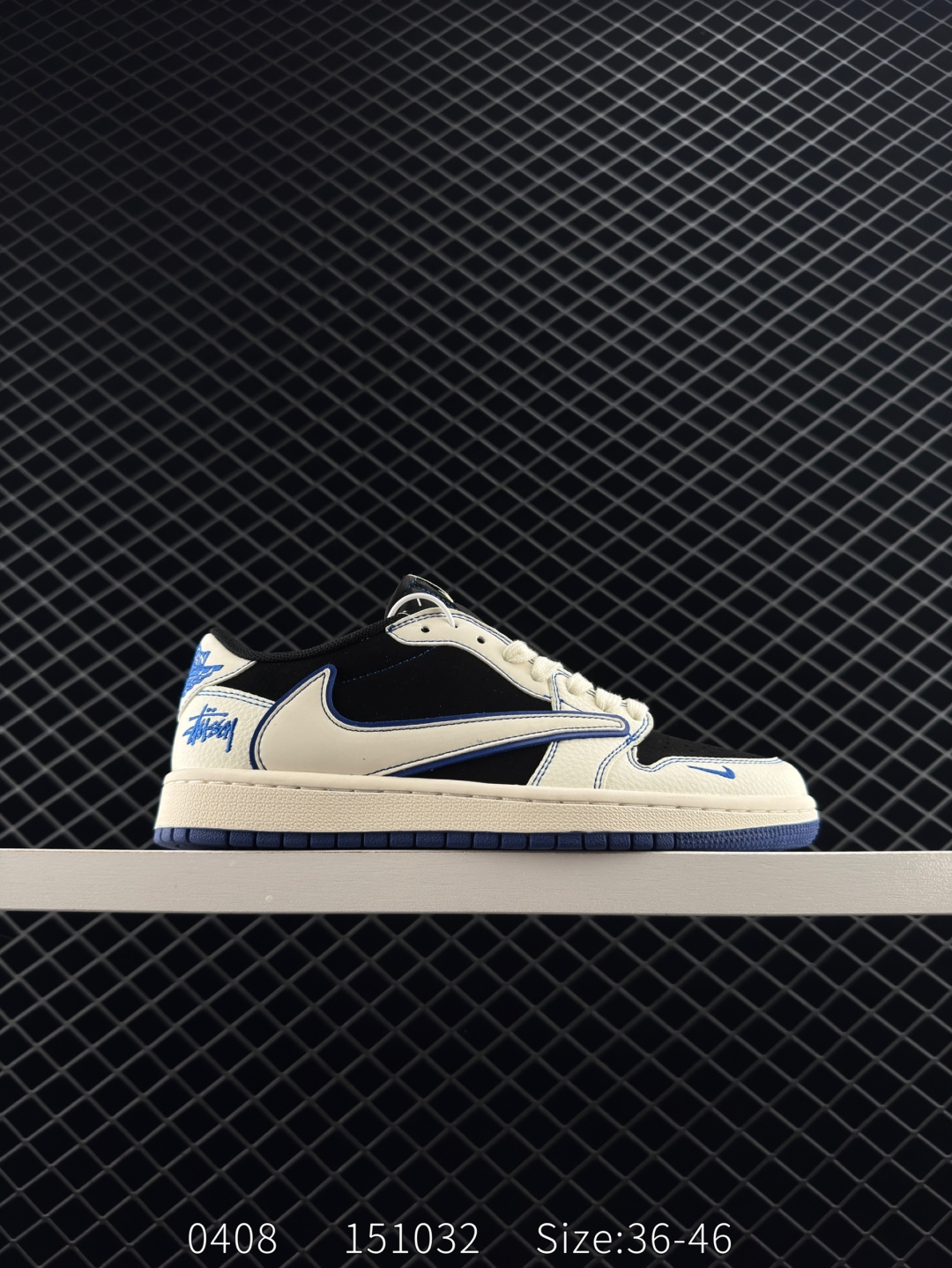 TS x Air Jordan AJ1 Low x Supreme